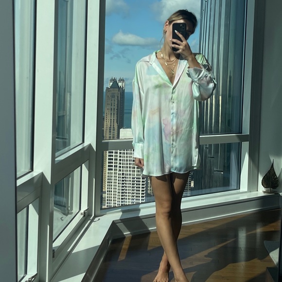 Zara satin effect top/dress - Picture 3 of 4